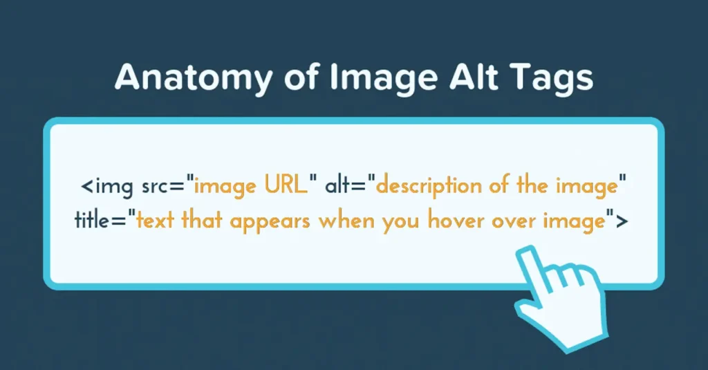 Alt tag v HTML kóde